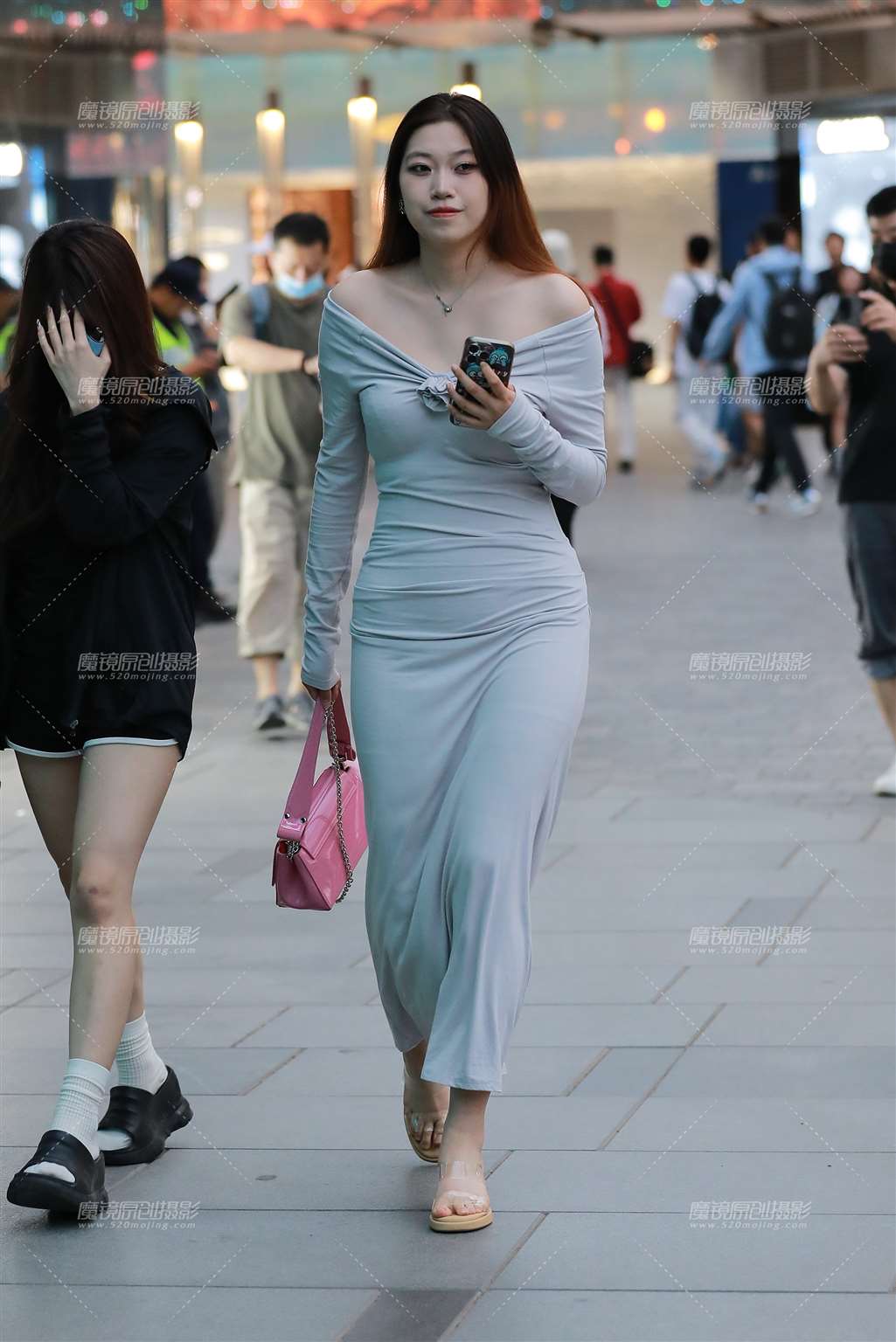 图片[4]-连衣包臀裙美女-街拍流行馆