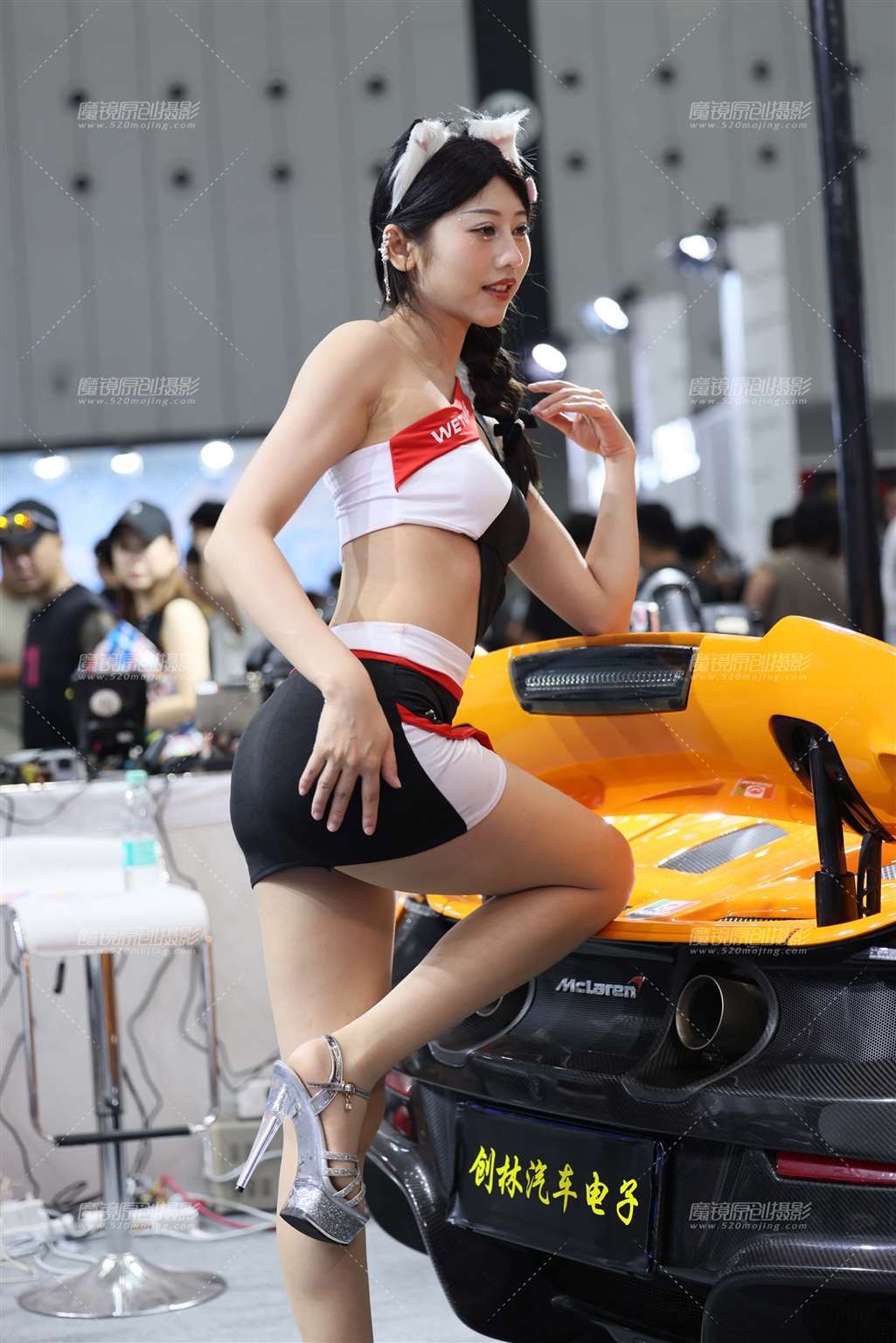 图片[5]-泡芙的肉丝美腿-街拍流行馆