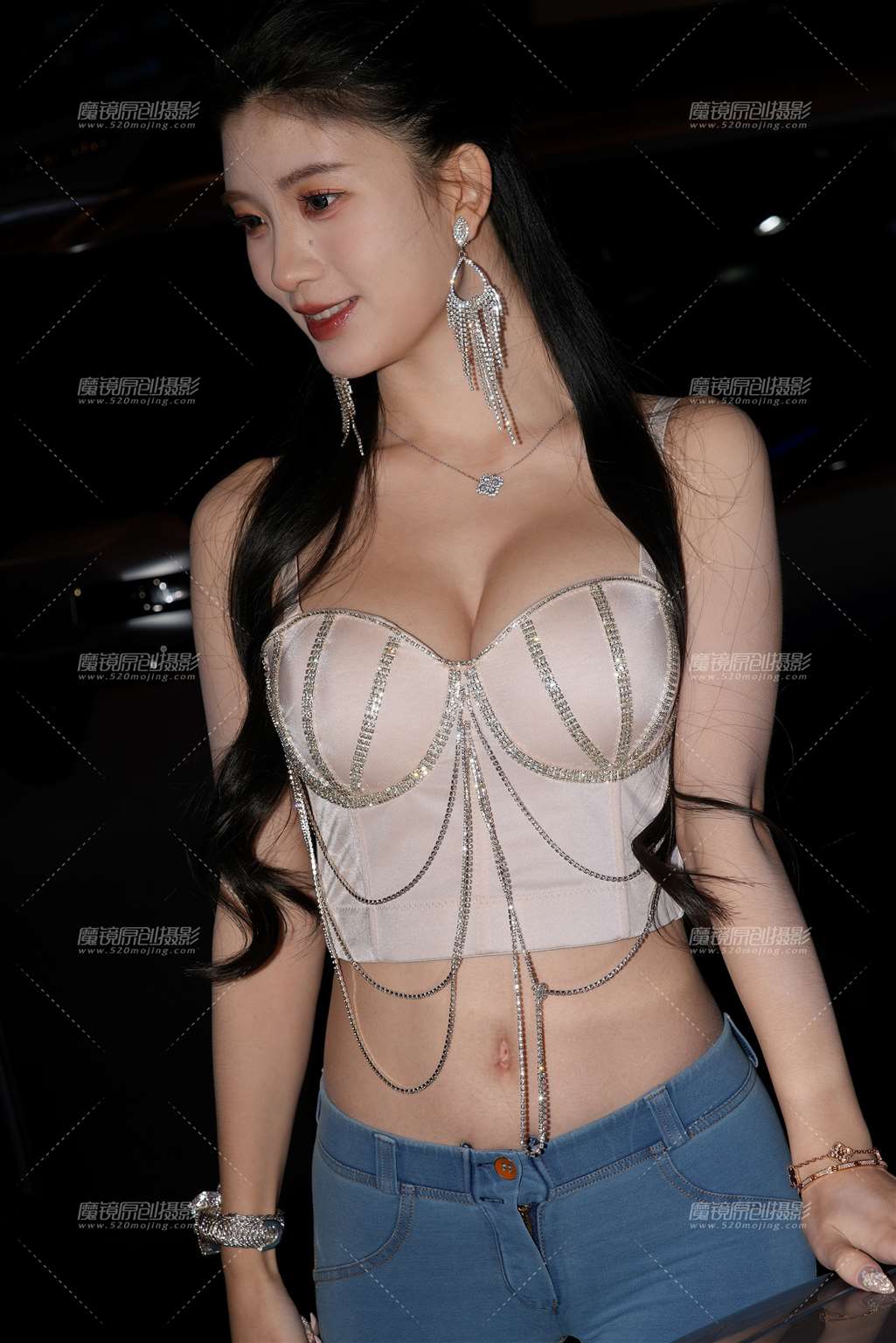 图片[3]-牛仔小蜜桃（6K）-街拍流行馆